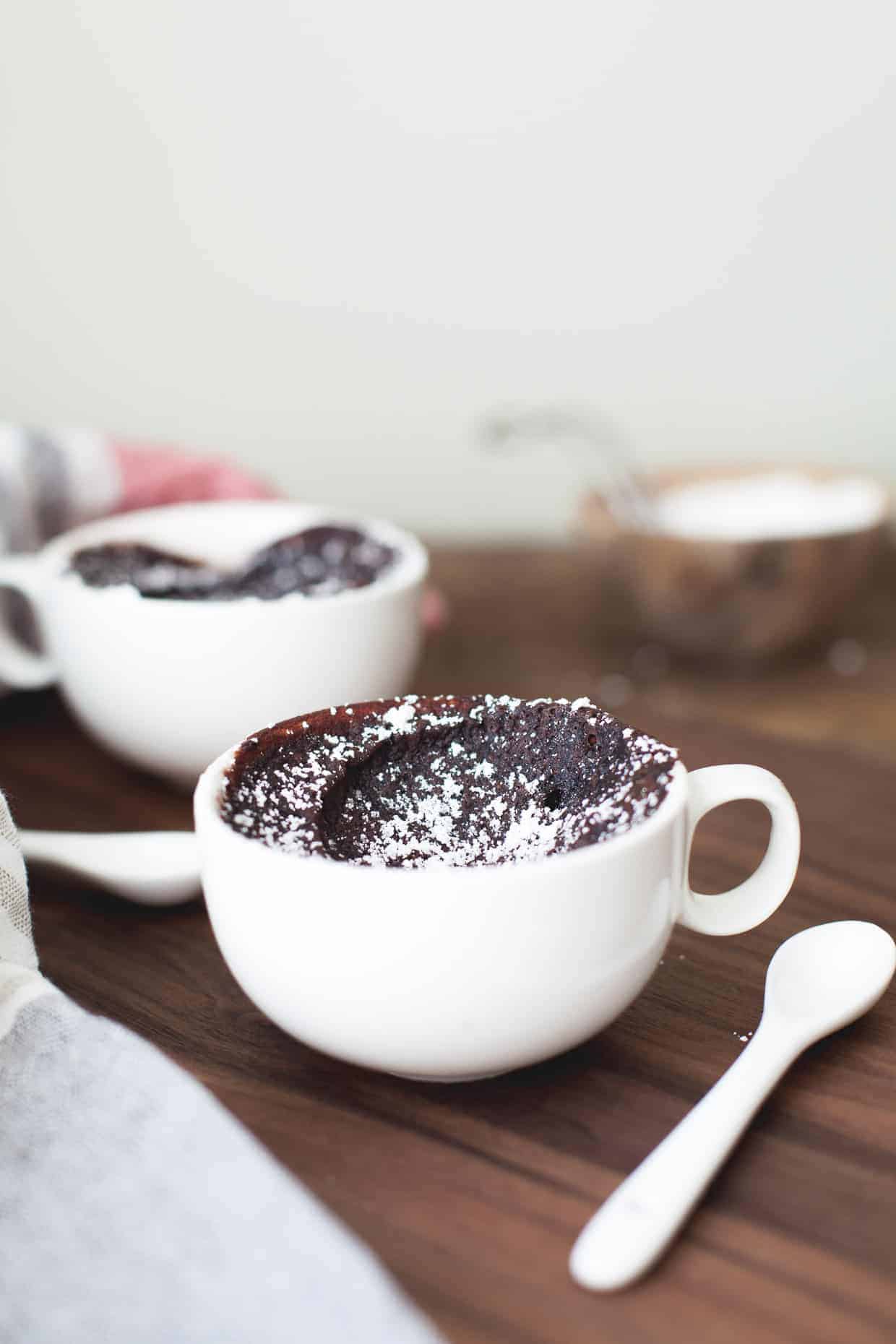 Chocolate Chip Mug Cake - Kirbie's Cravings