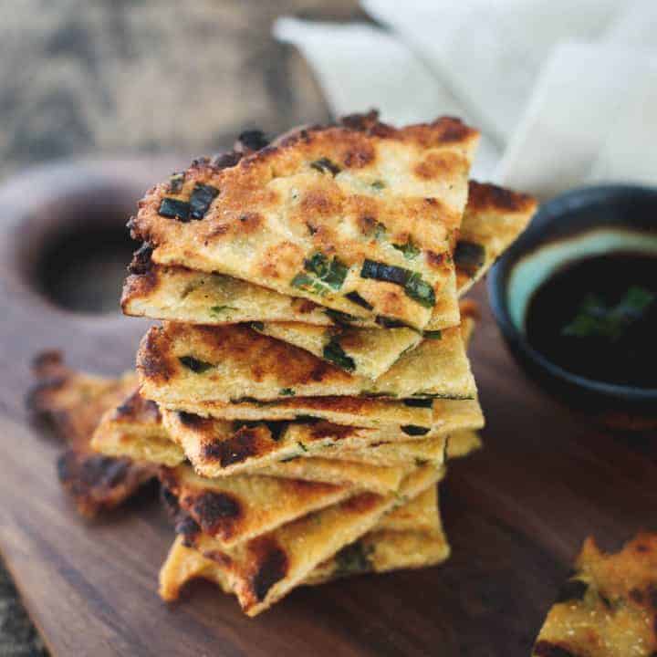 GF Scallion Pancakes