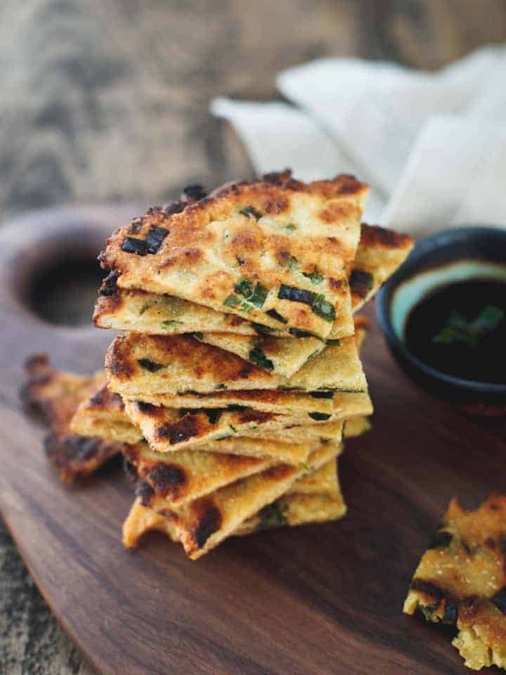 GF Scallion Pancakes