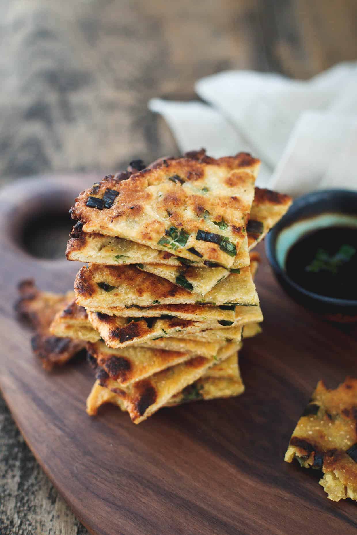 GF Scallion Pancakes