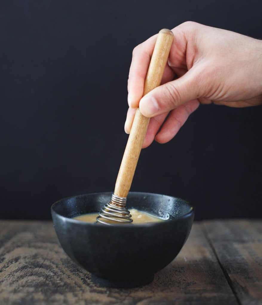 Shiitake Miso Soup with Silken Tofu - Snixy Kitchen