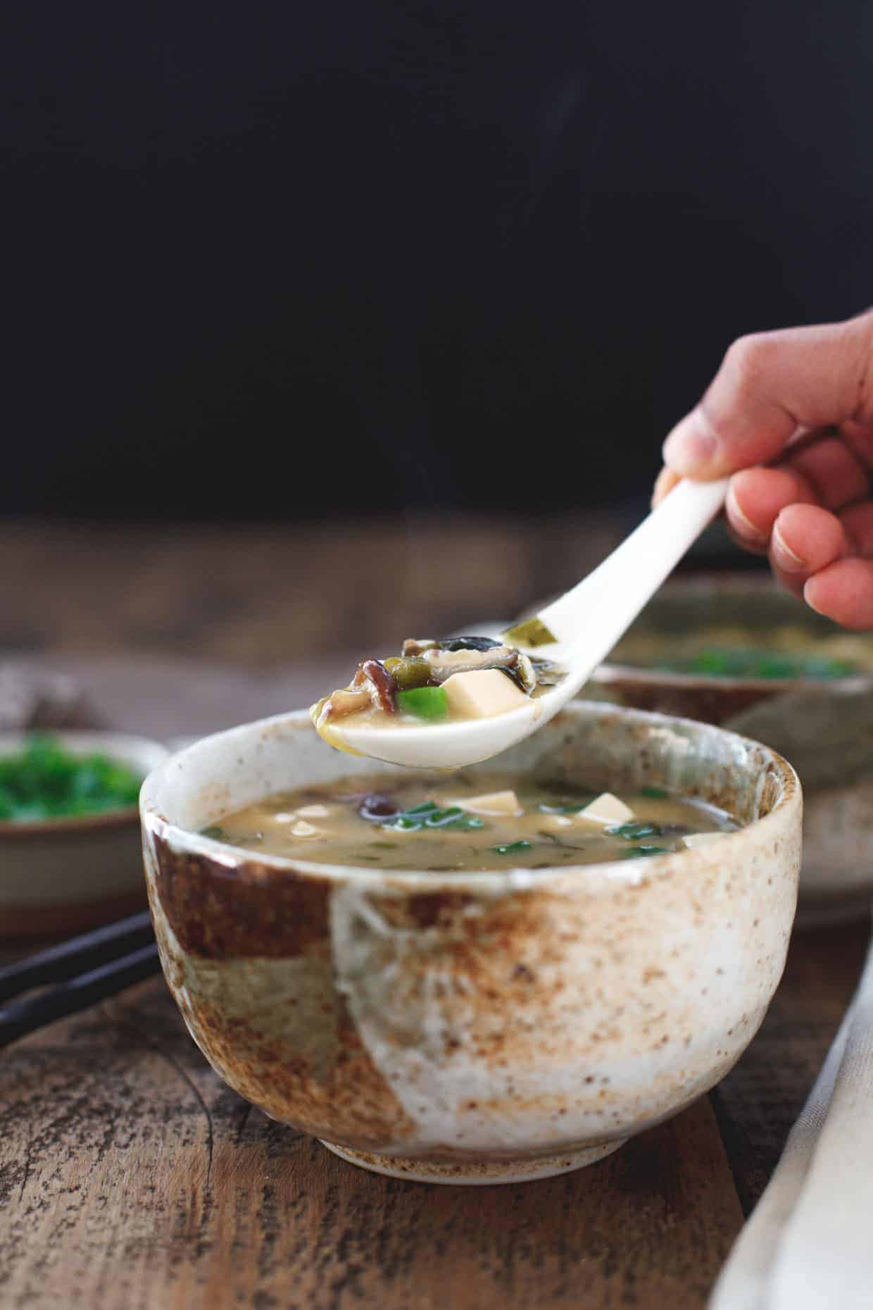 Shiitake Miso Soup