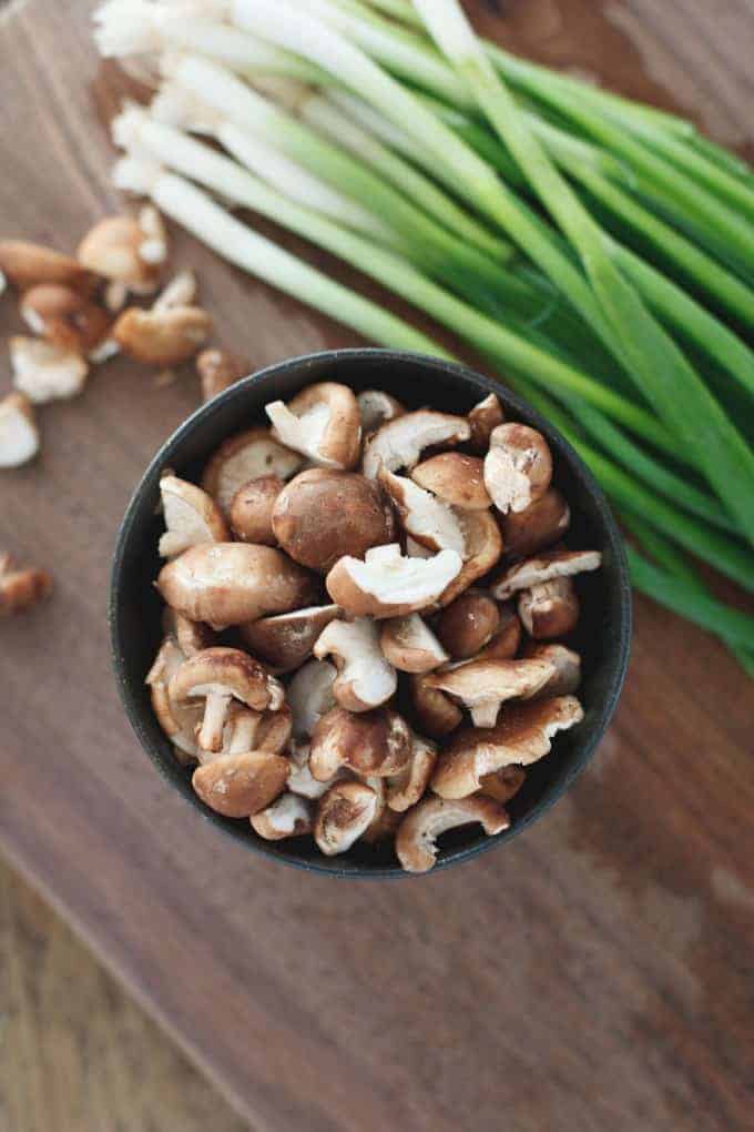 Shiitake Miso Soup with Silken Tofu - Snixy Kitchen