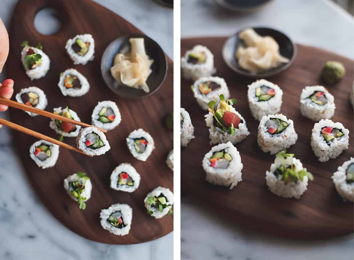 DIY Sushi Rolls at Home