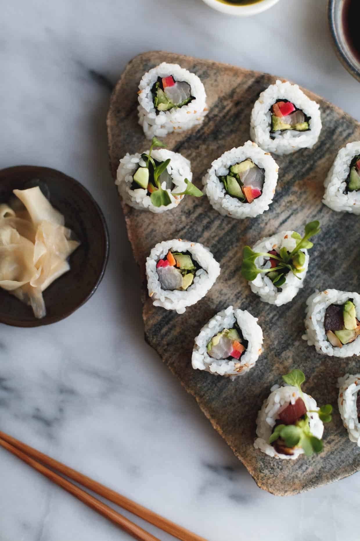 DIY Sushi Rolls at Home