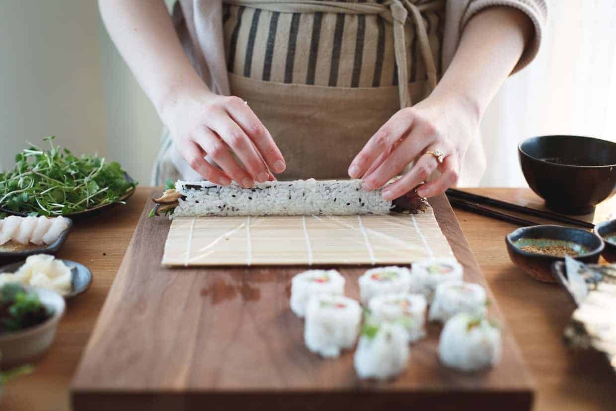 DIY Sushi Roll at Home