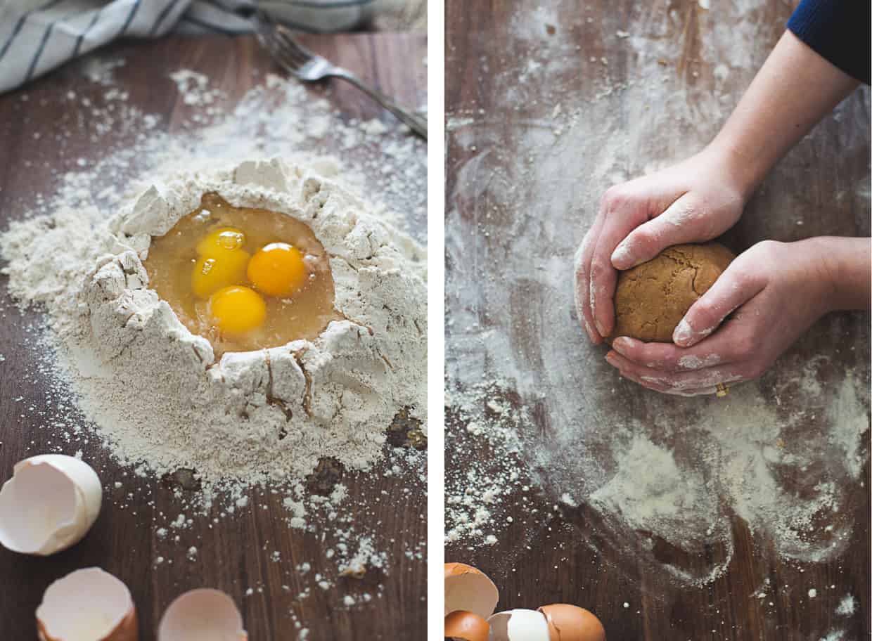 Gluten-Free Chestnut Flour Pasta Dough