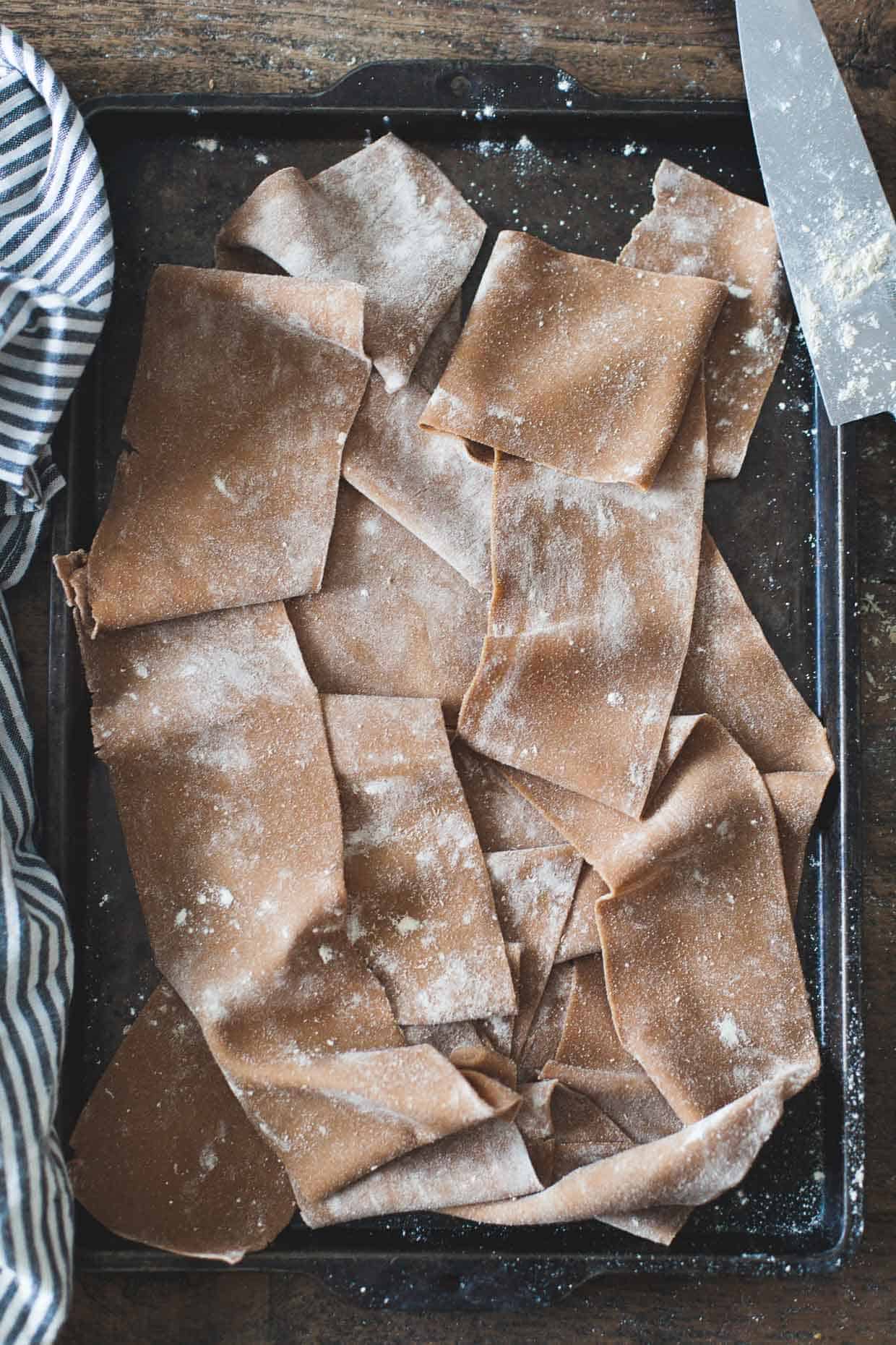 Gluten-Free Chestnut Flour Pasta Sheets