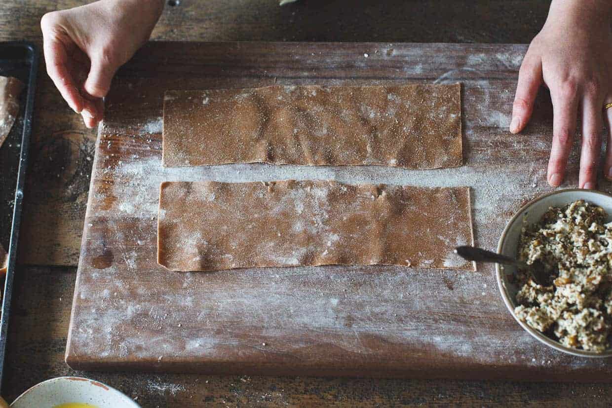 Gluten-Free Chestnut Flour Pasta Ravioli