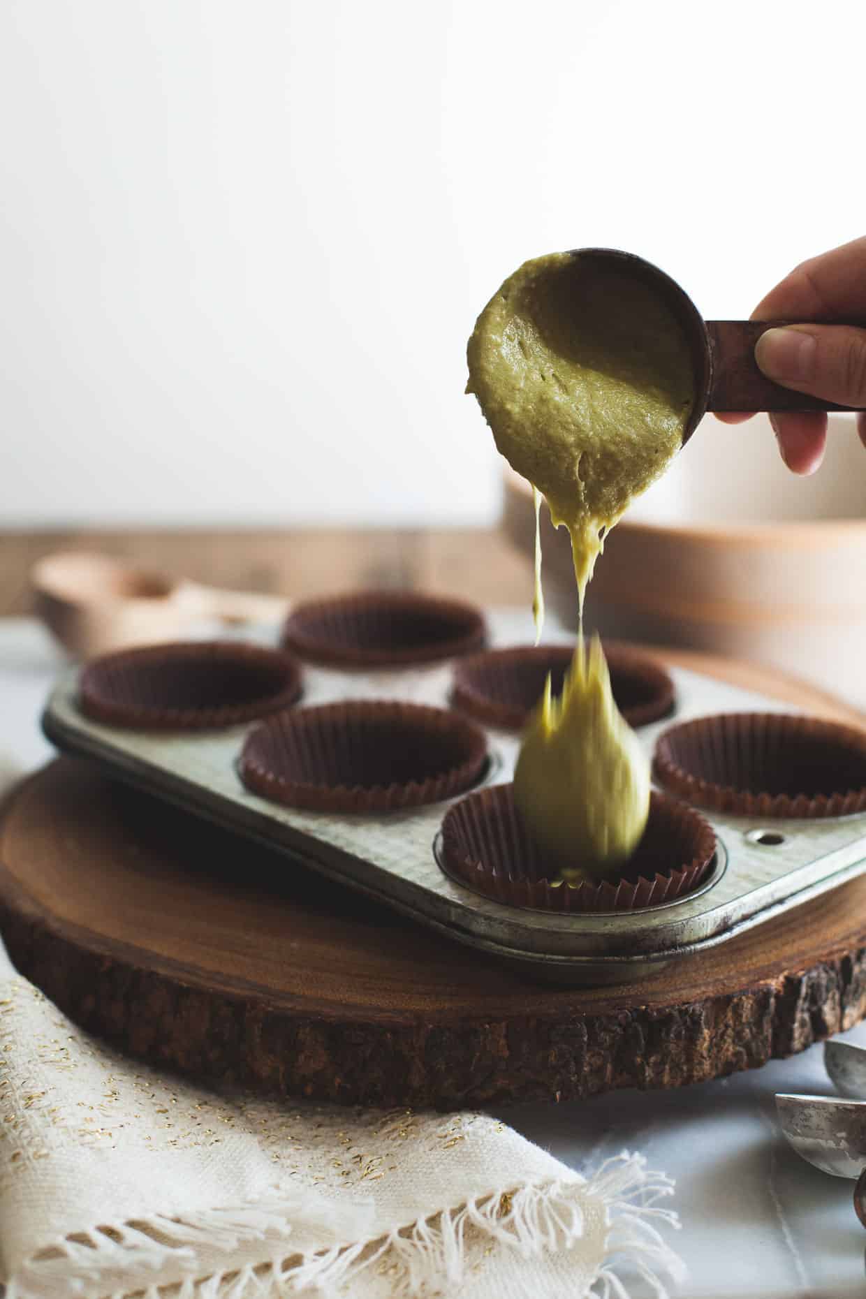 Gluten-Free Matcha Cupcakes