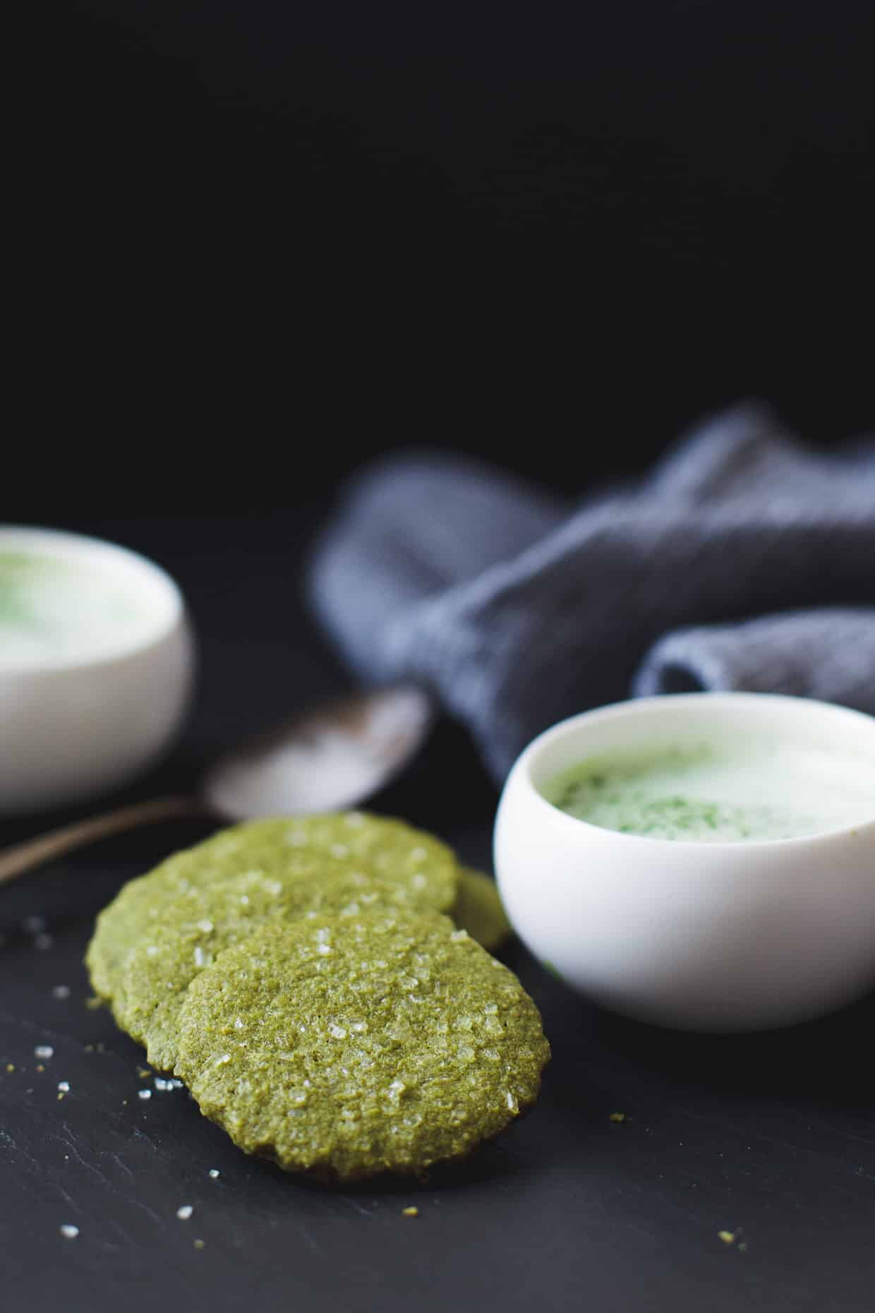 Gluten-free Matcha Shortbread