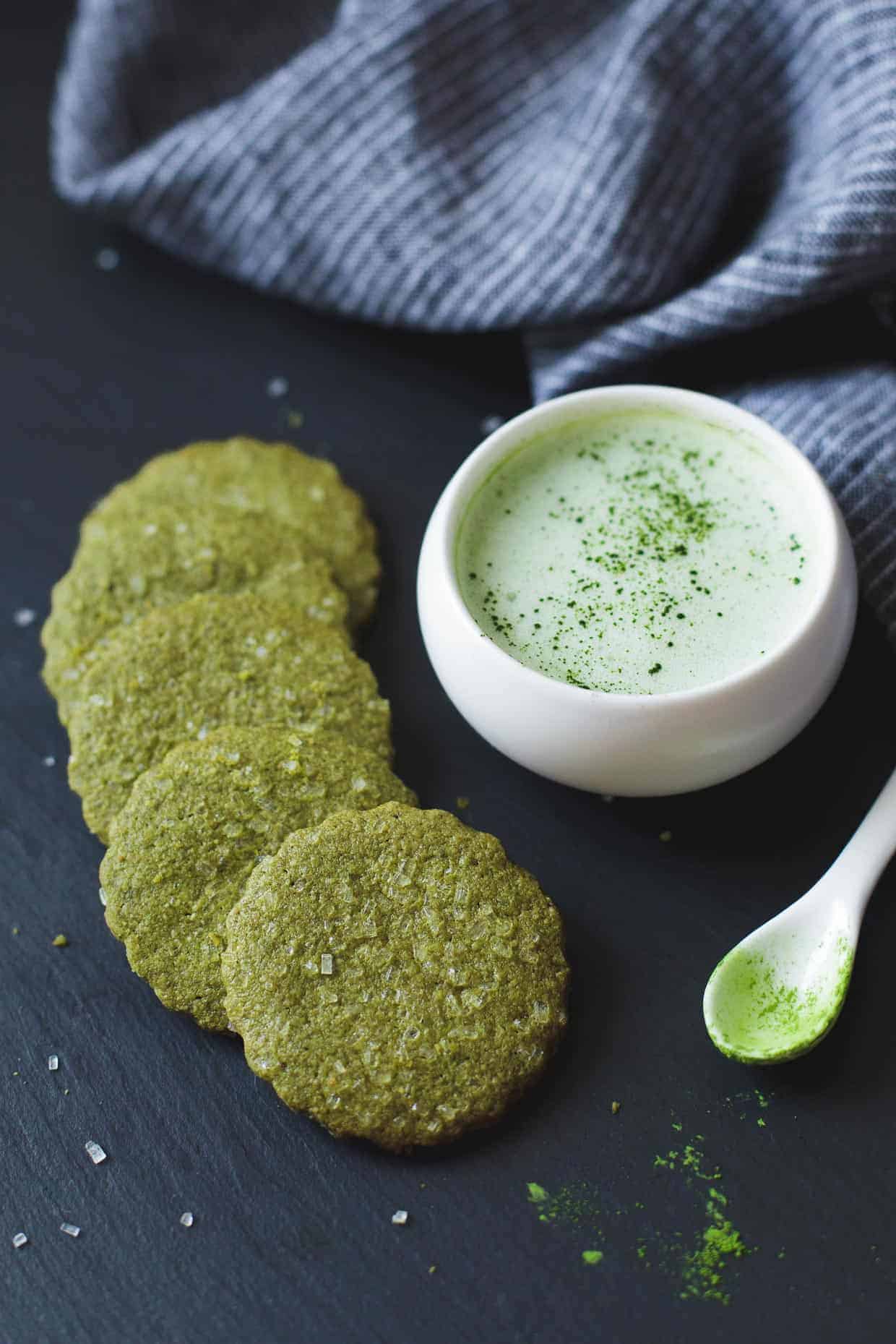 Matcha Shortbread