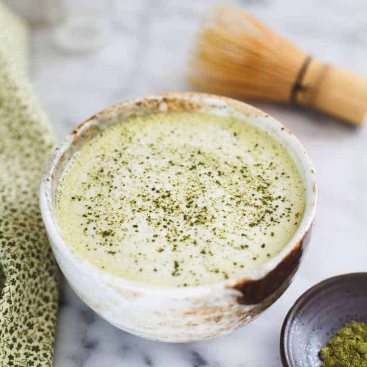 White Chocolate Matcha Latte