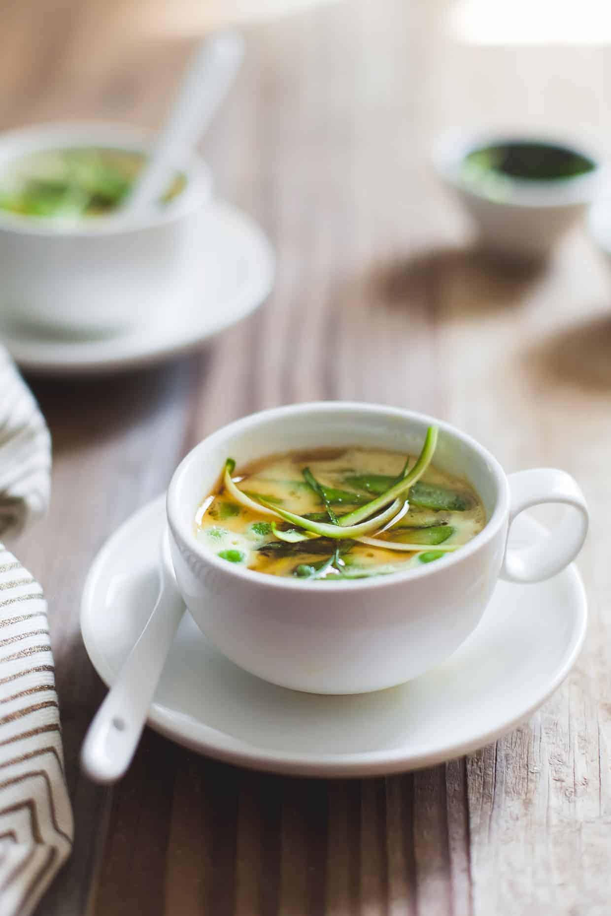 Parmesan Steamed Egg Custard Parmesan Steamed Egg Custard