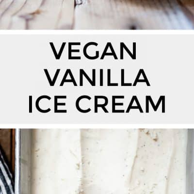 Vegan Vanilla Bean Soft Serve Ice Cream - Making Thyme for Health