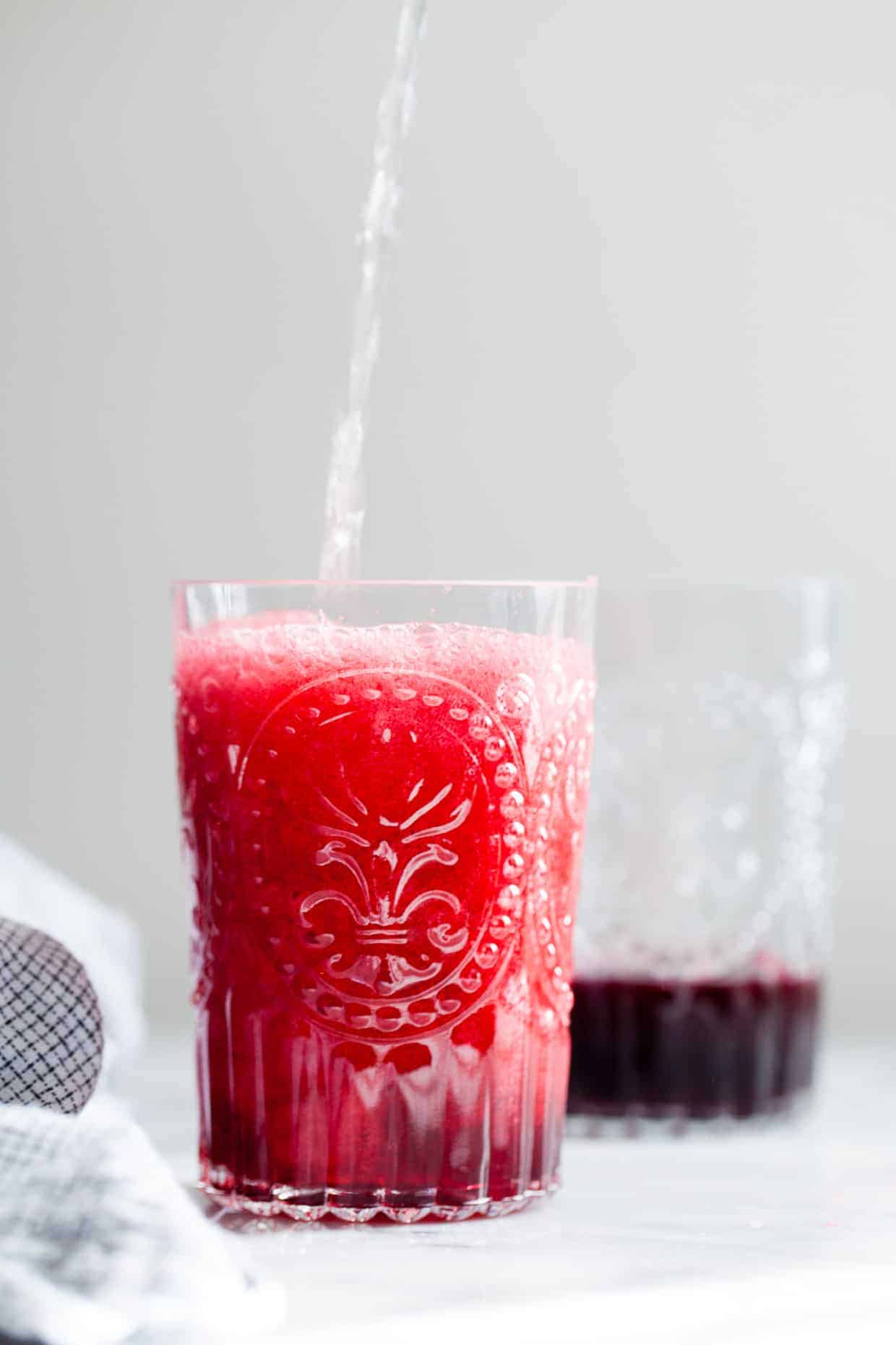 Hibiscus Ginger Soda