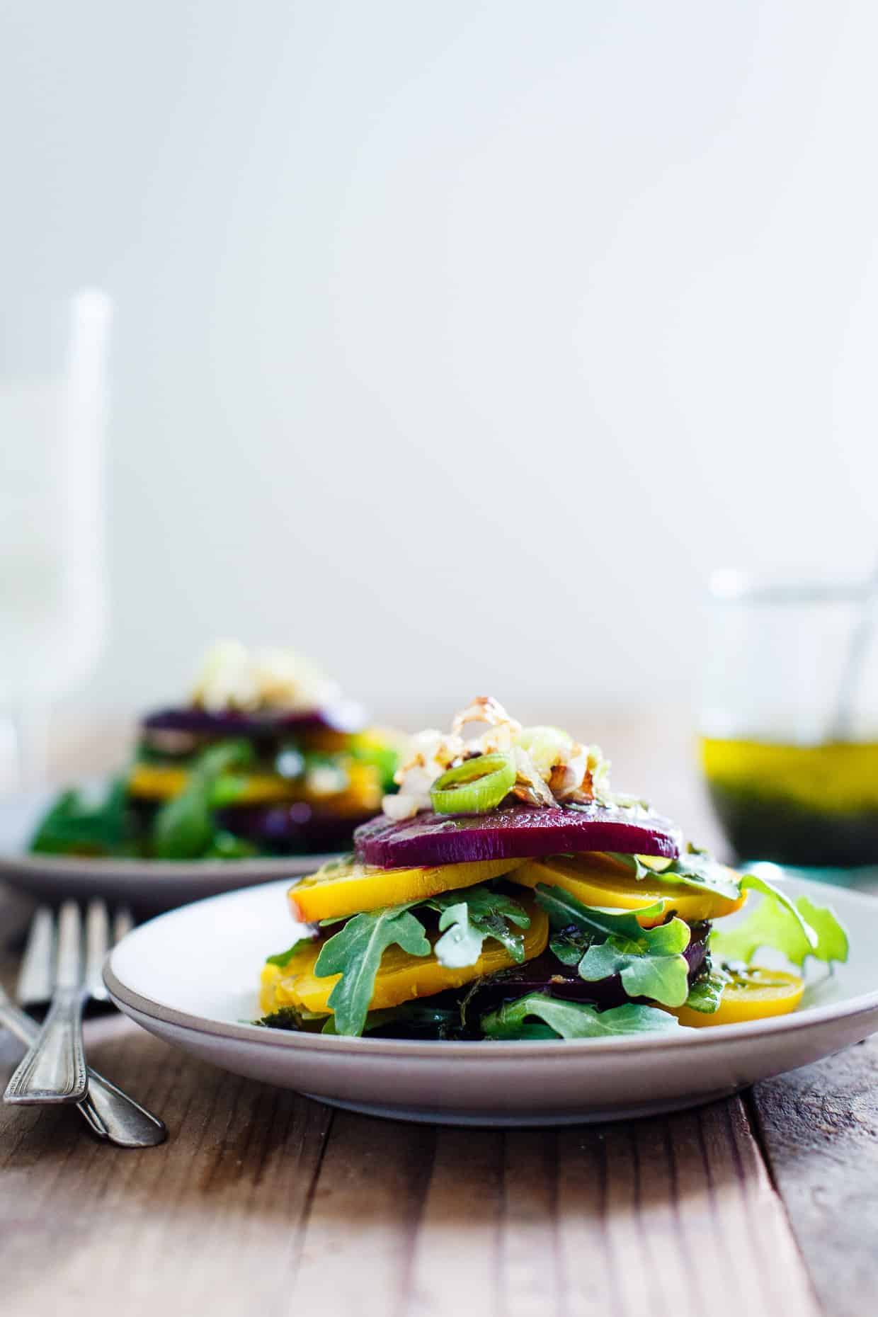 Roasted Beet Salad with Infused Olive Oil