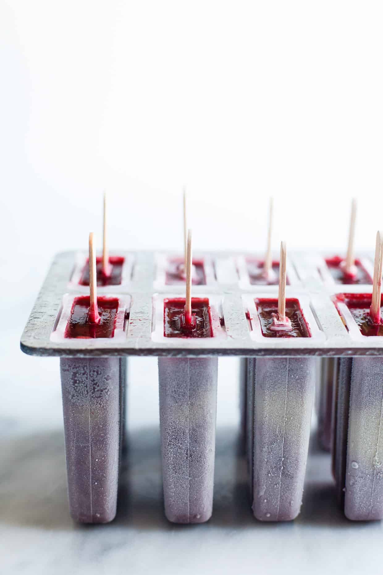 Blackberry Fig Sage Popsicles