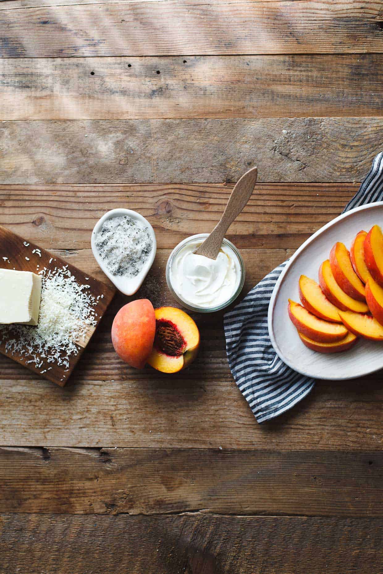 Rosemary Peach Hand Pies with White Chocolate Mascarpone