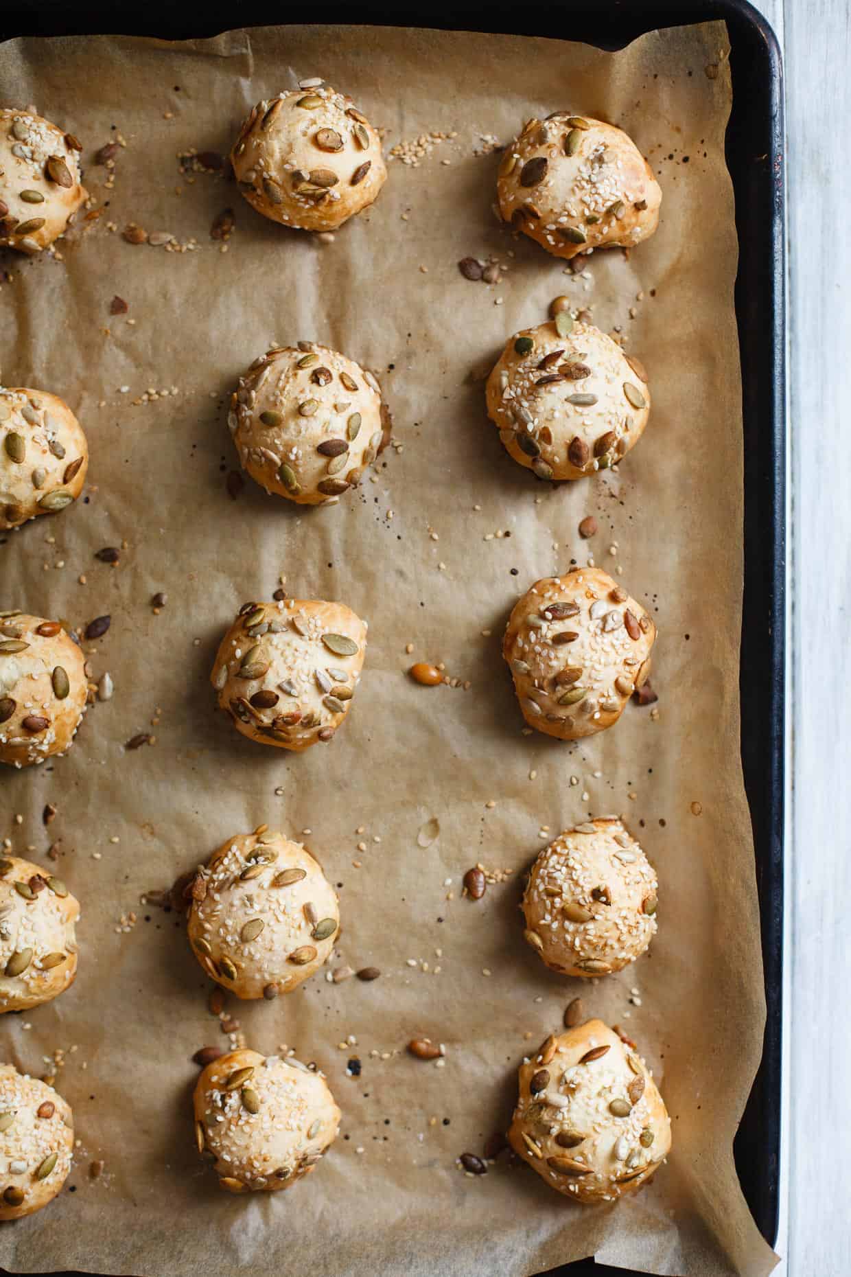 Seeded Cheddar Brazilian Cheese Bread