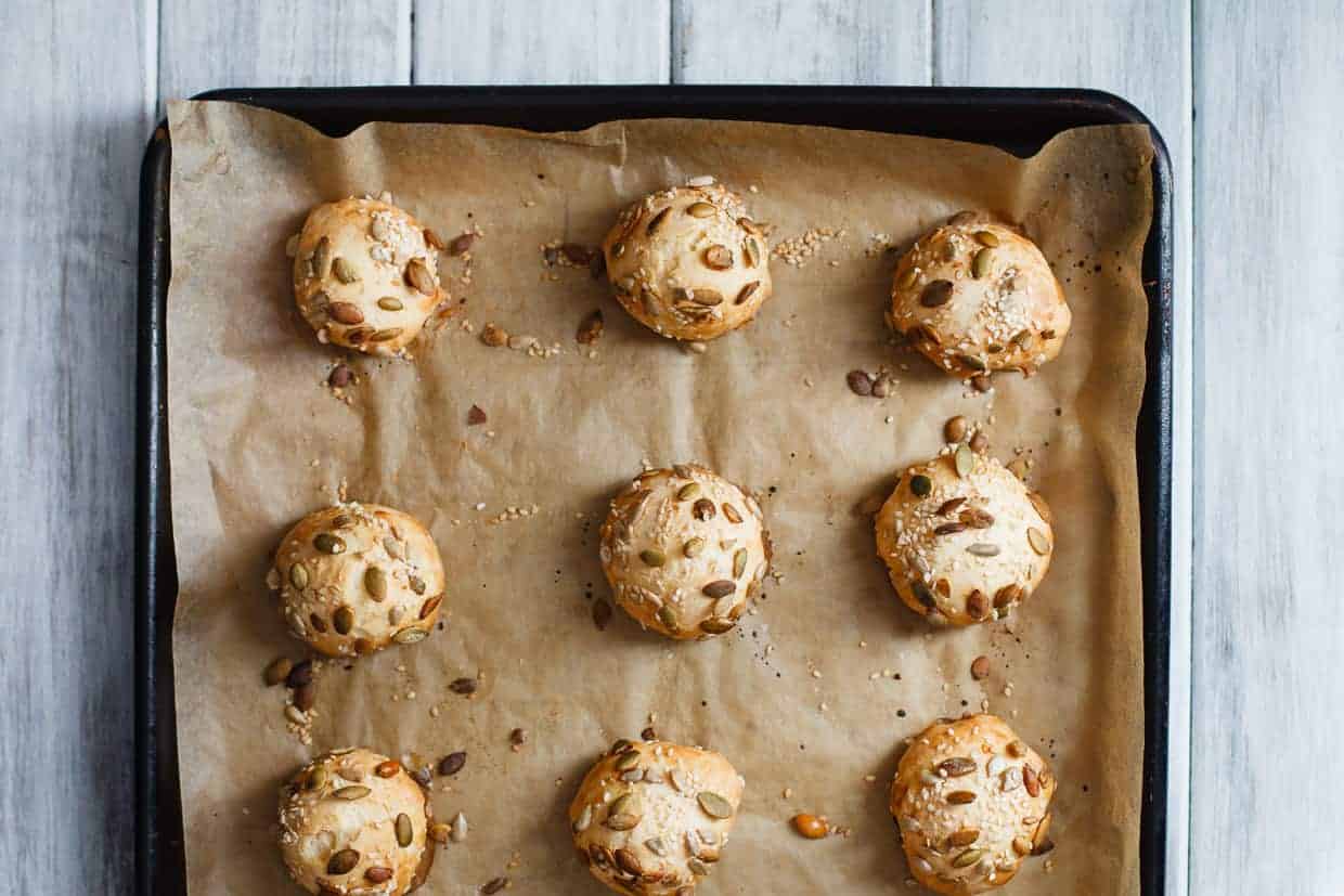 Seeded Cheddar Brazilian Cheese Bread