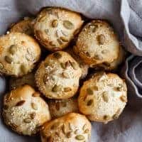 Seeded Cheddar Brazilian Cheese Bread