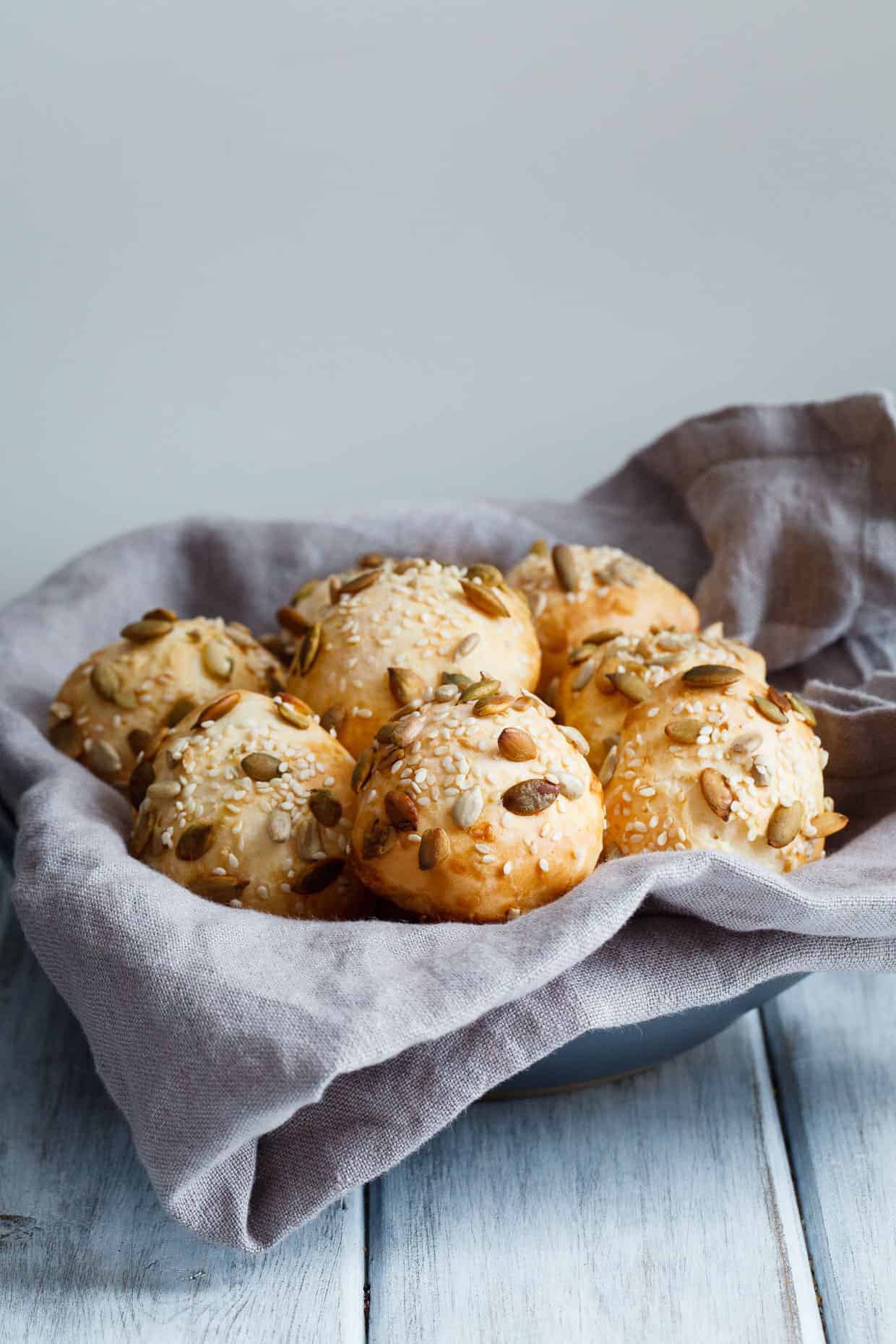 Seeded Cheddar Brazilian Cheese Bread