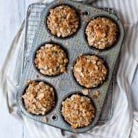 Coconut Chocolate Chunk Banana Macadamia Nut Muffins