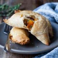 Gluten-free Kabocha Empanadas with Gruyère & Thyme