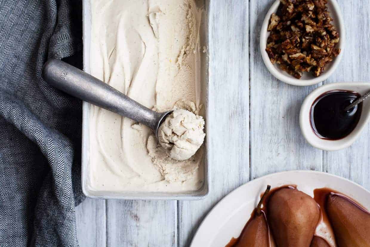 Vegan Cardamom Ice Cream