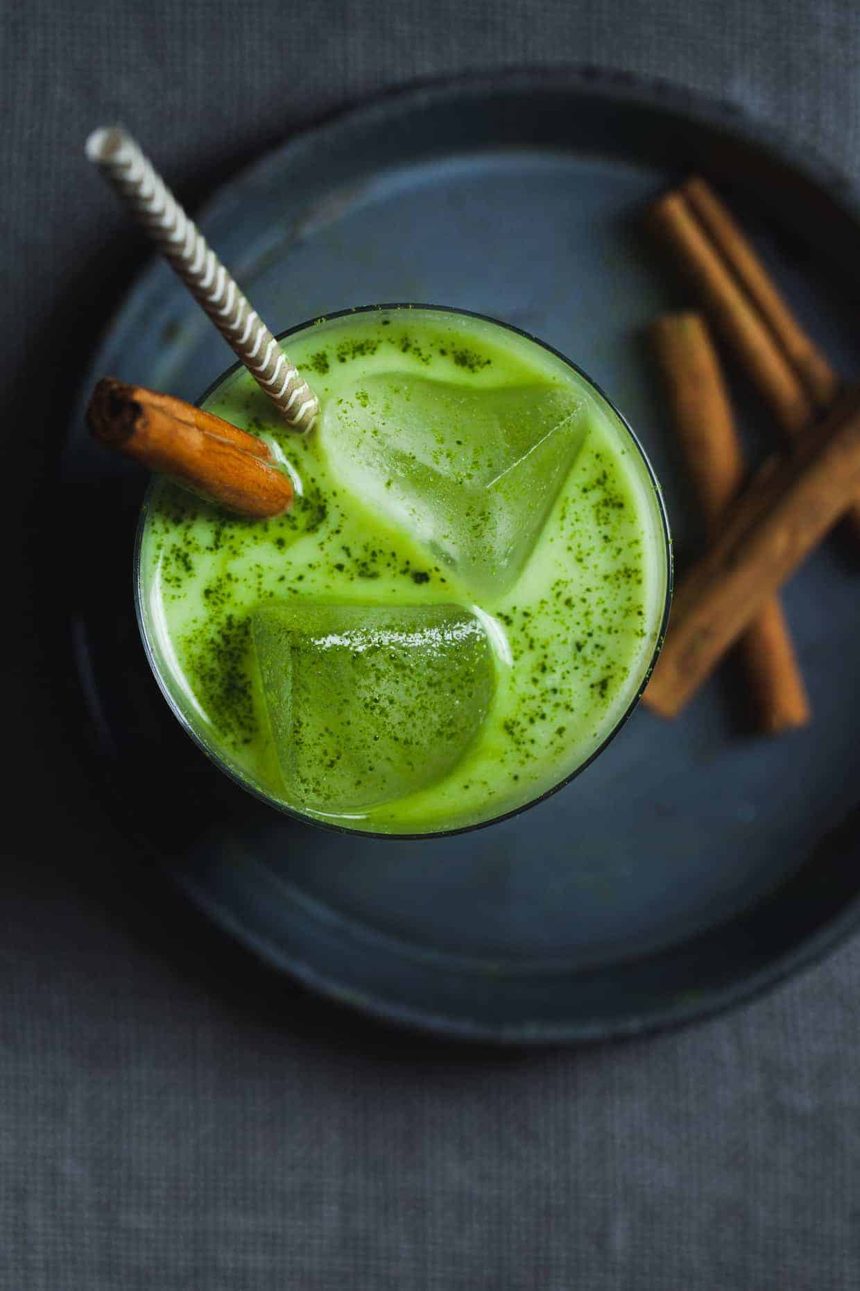 Coconut Matcha Horchata: Matchata