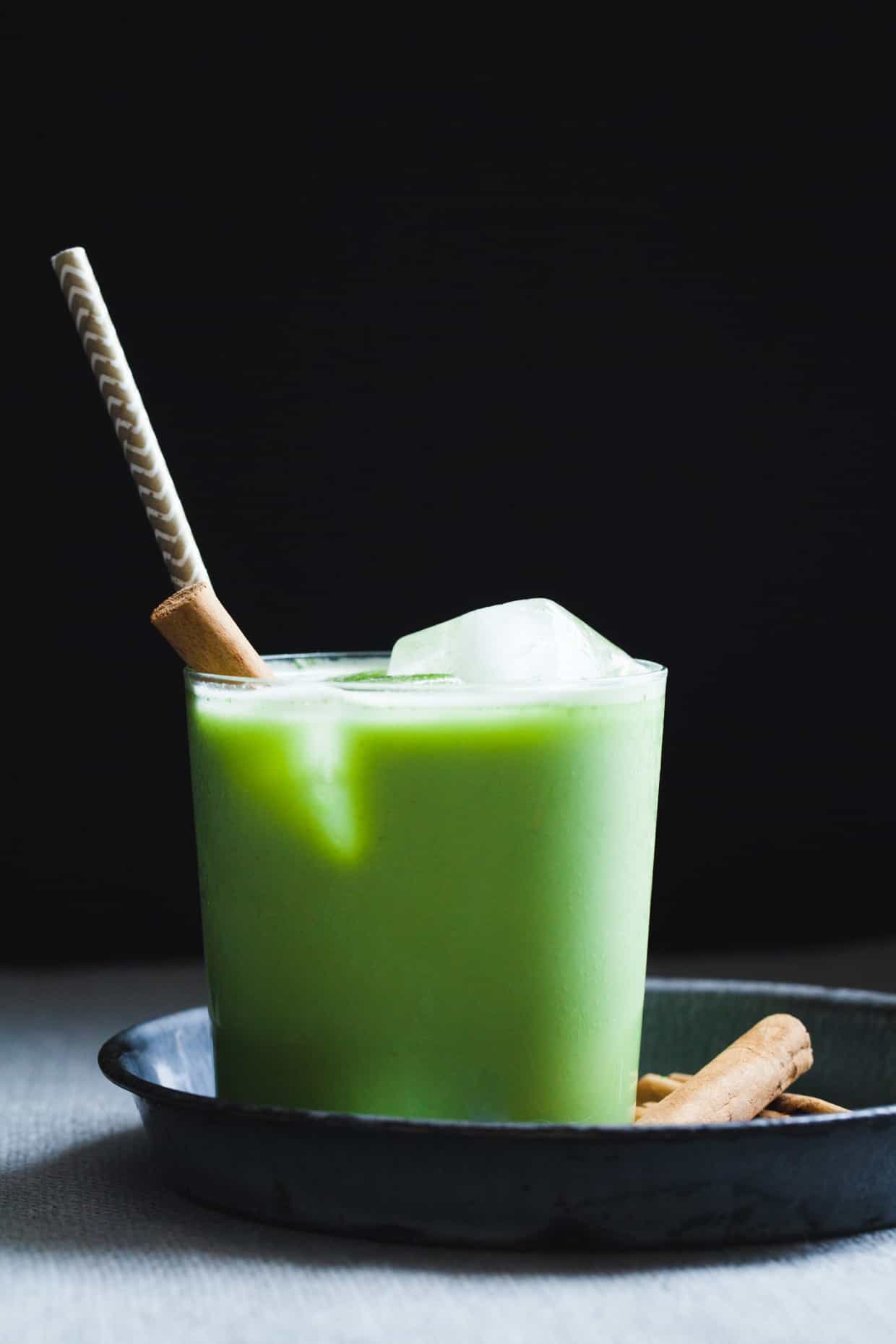 Coconut Matcha Horchata: Matchata