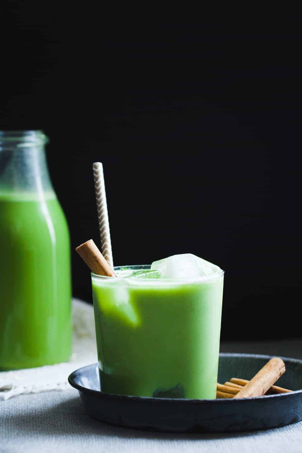 Coconut Matcha Horchata: Matchata