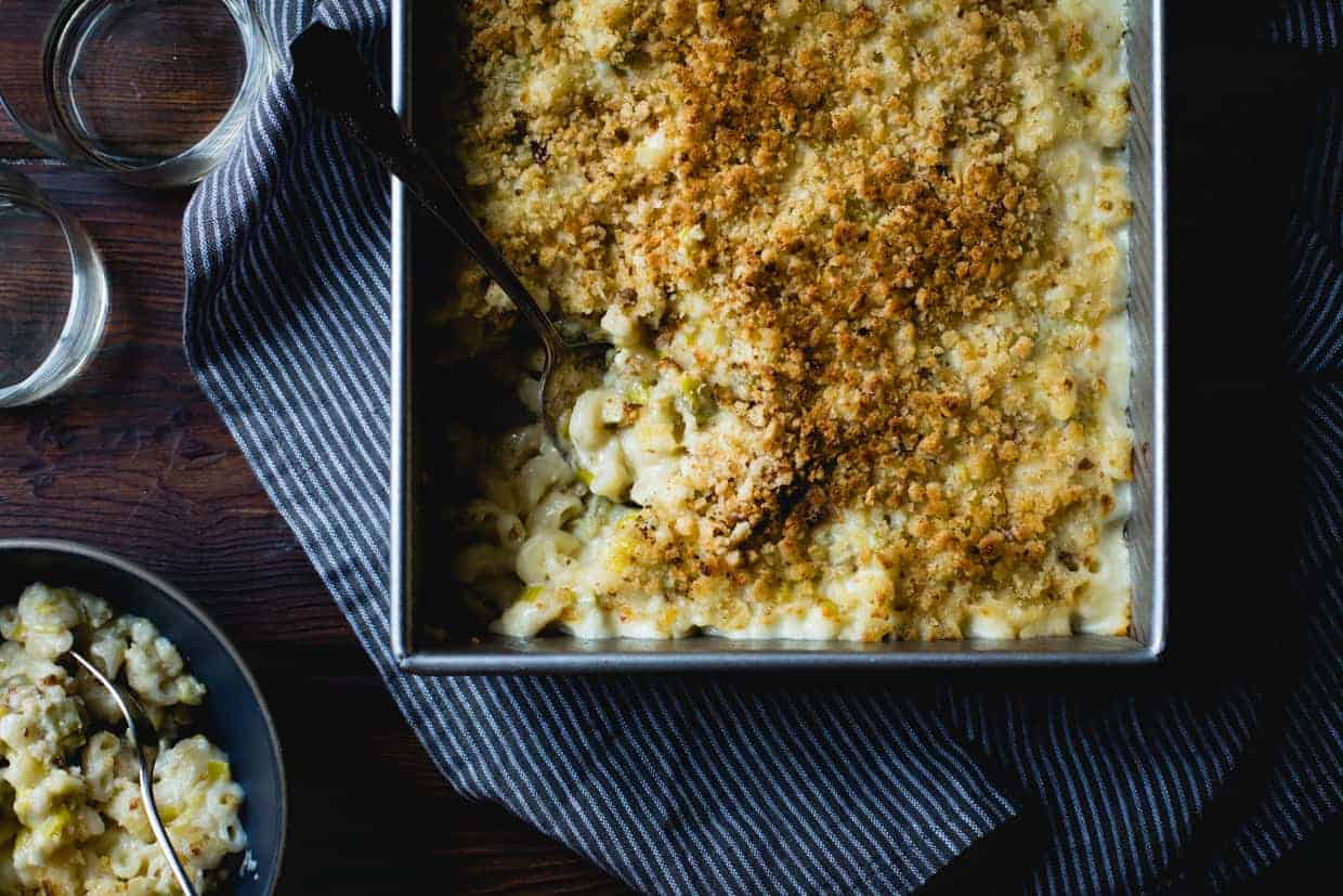 creamy cardoon macaroni and cheese {gluten-free}