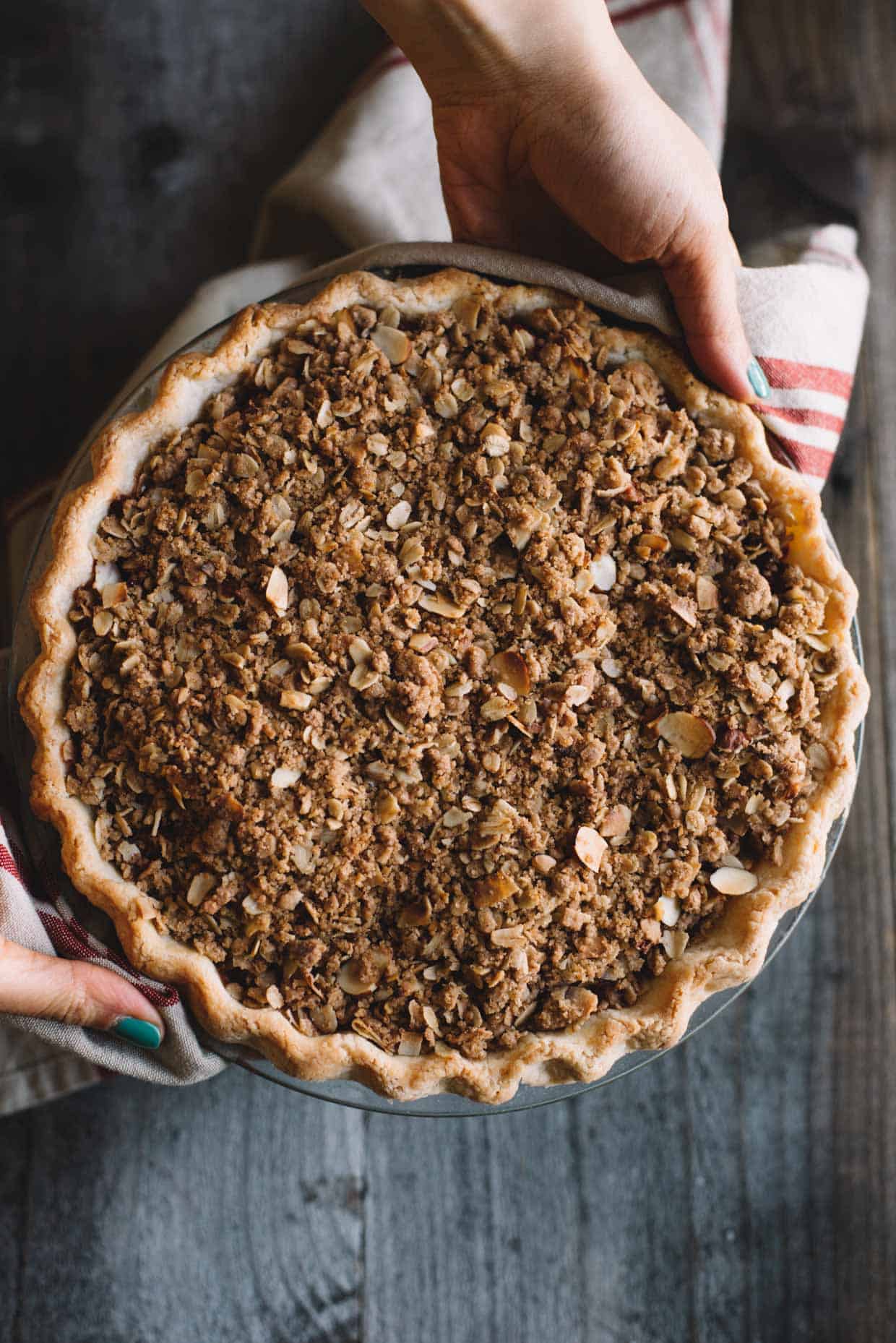 Gluten-Free Strawberry Rhubarb Pie