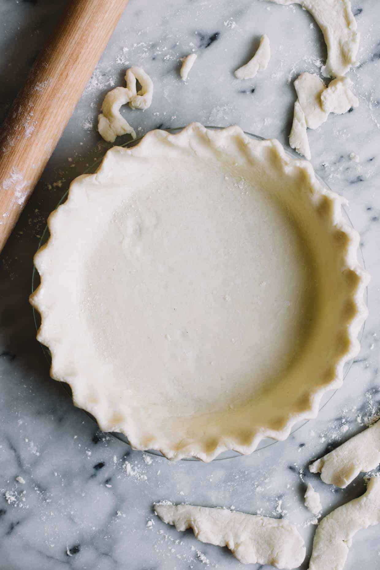 Gluten-Free Strawberry Rhubarb Pie