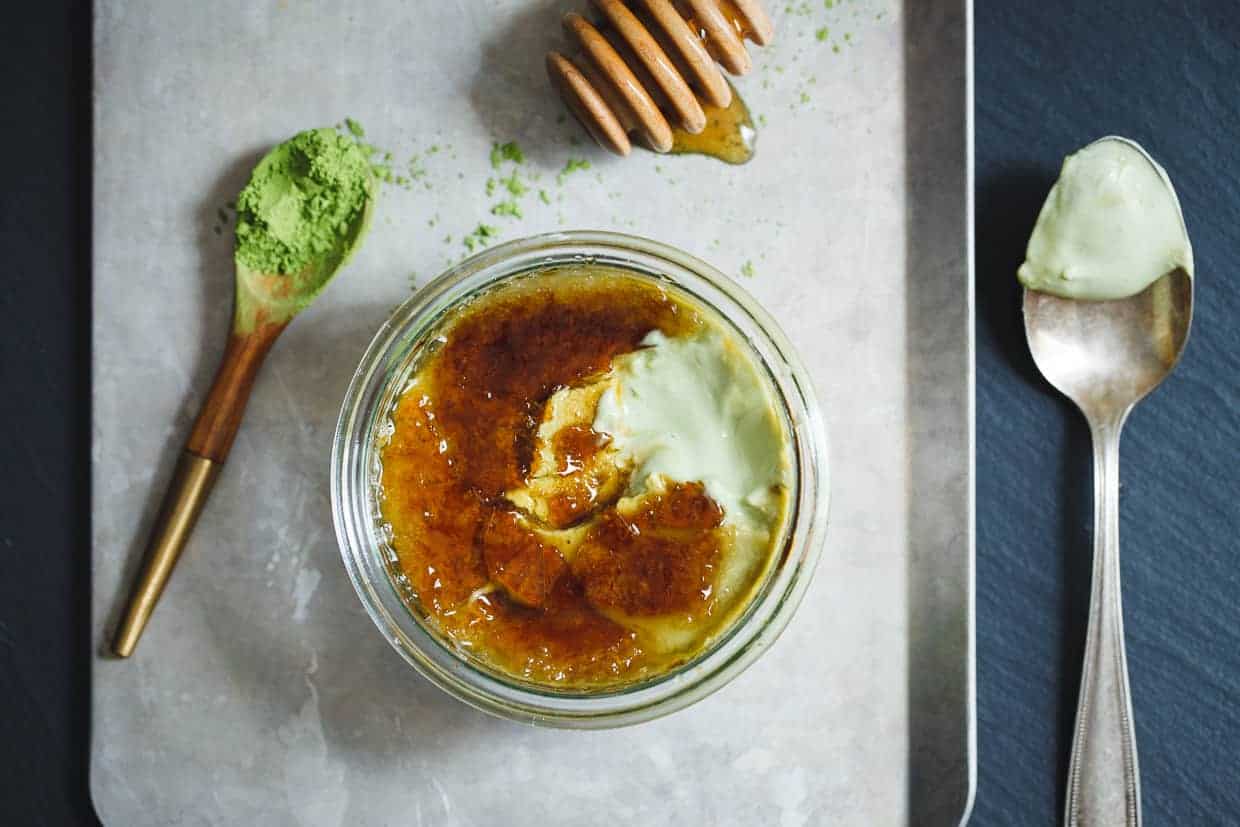 Matcha Breakfast Brulee