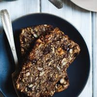 Cinnamon Raisin Seed and Nut Bread (Gluten-free & Vegan)