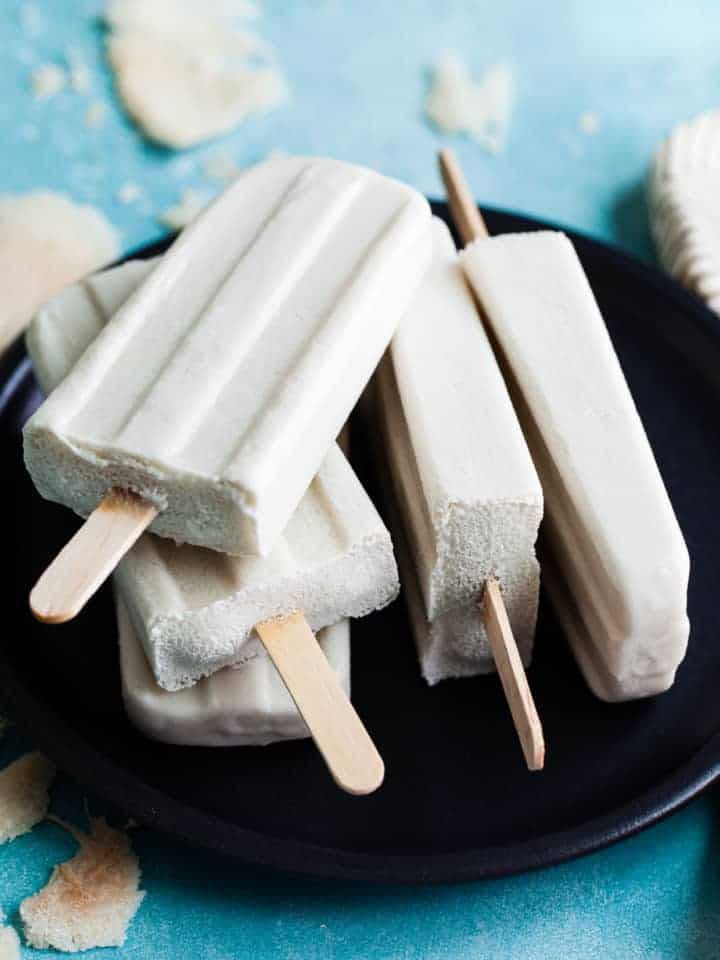 Coconut Lemongrass Ginger Popsicles