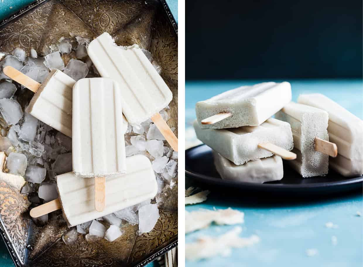 Coconut Lemongrass Ginger Popsicles