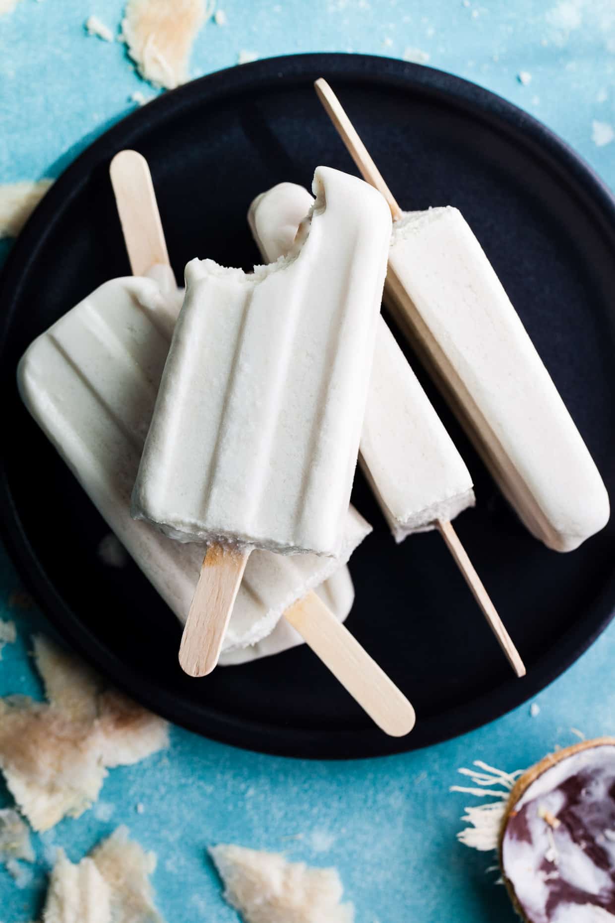 Coconut Lemongrass Ginger Popsicles