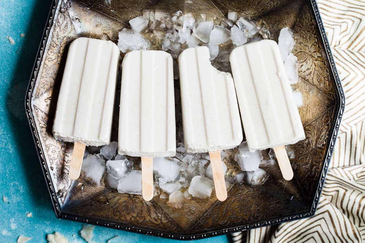 Coconut Lemongrass Ginger Popsicles