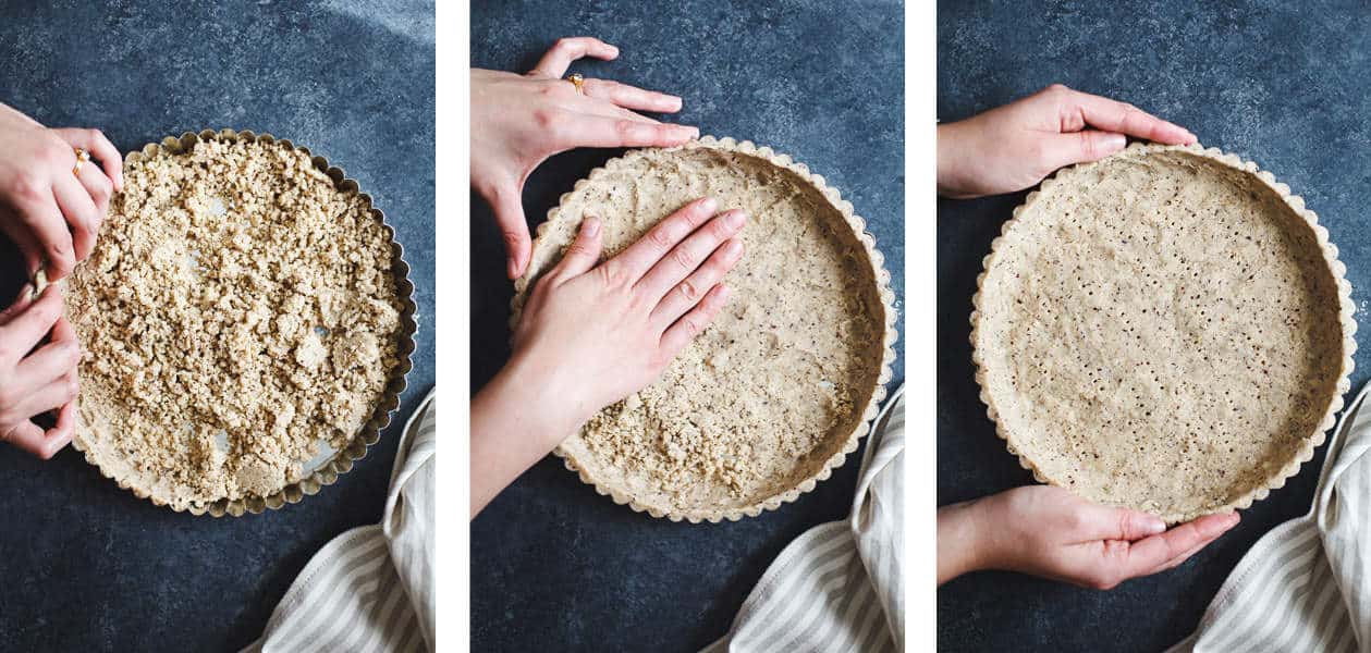 Gluten-Free Vanilla Hazelnut Tart Crust