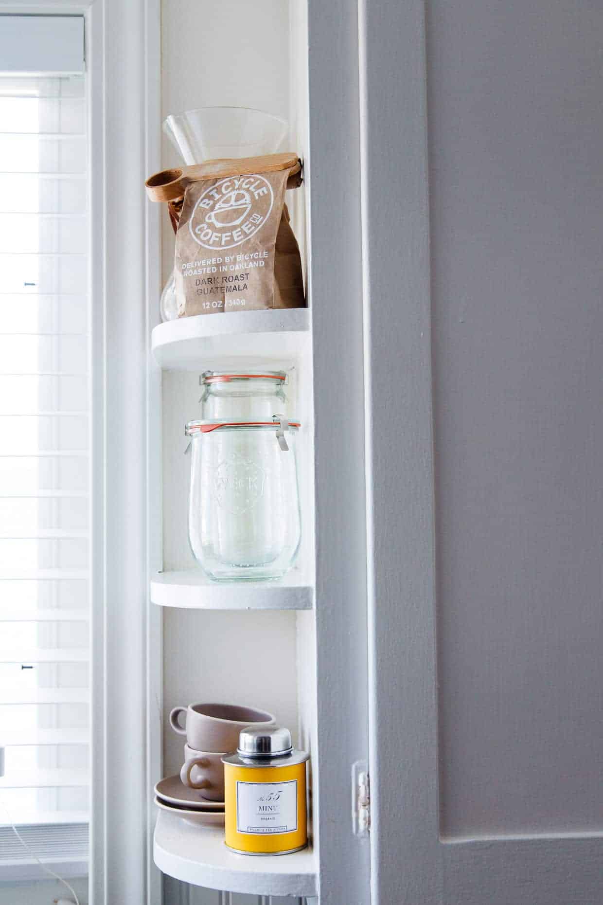 Kitchen Built In Shelves