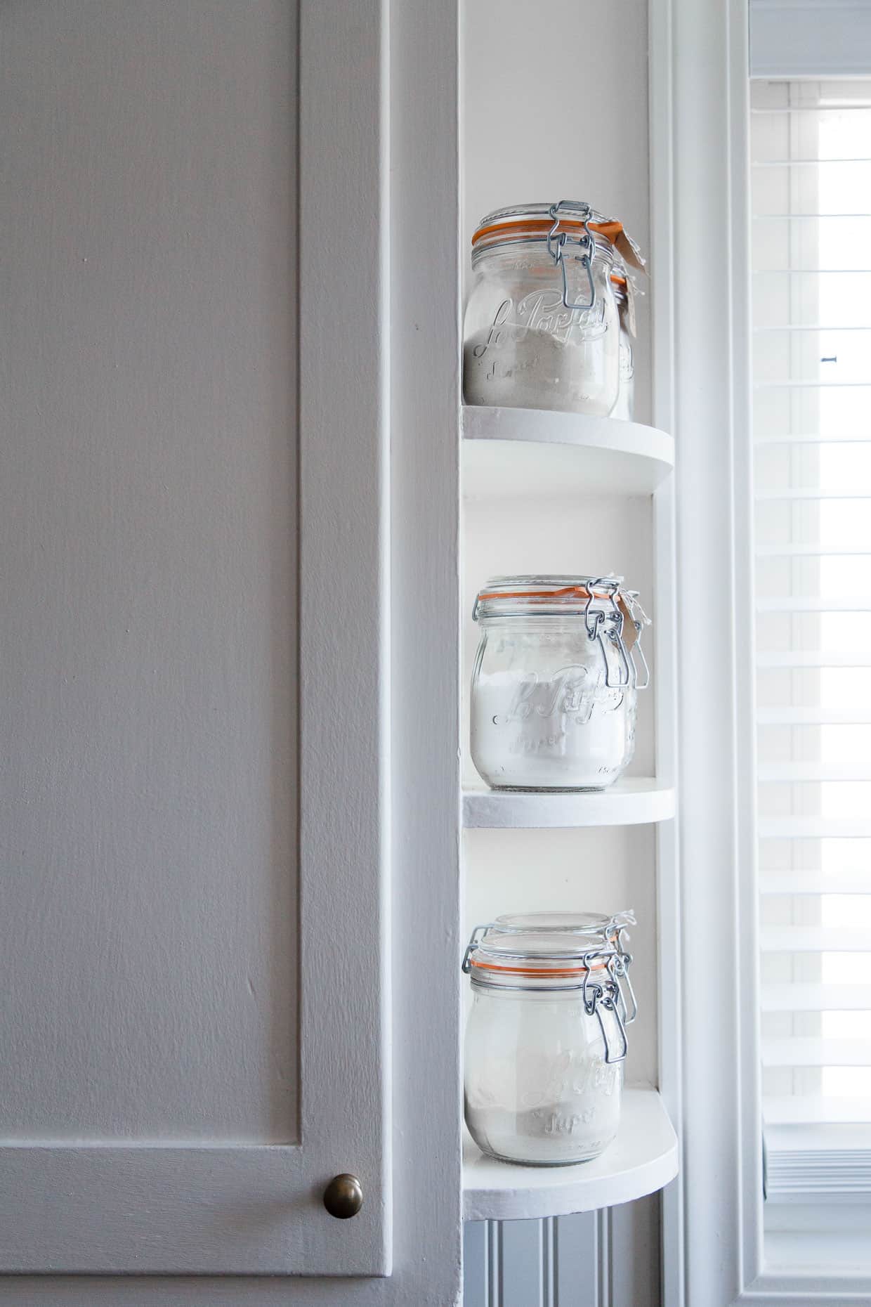 Kitchen Built In Shelves