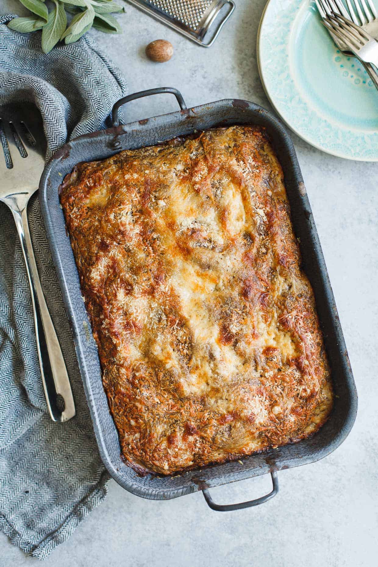 Butternut Squash Lasagna with Chestnut Pasta