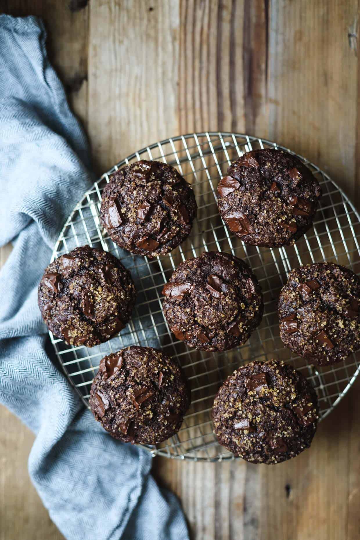 Gluten-Free Mexican Chocolate Buckwheat Muffins