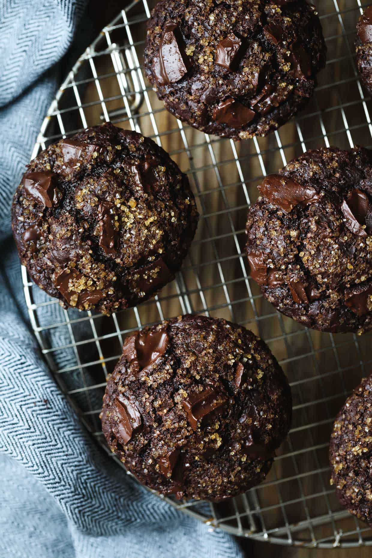 Gluten-Free Mexican Chocolate Buckwheat Muffins