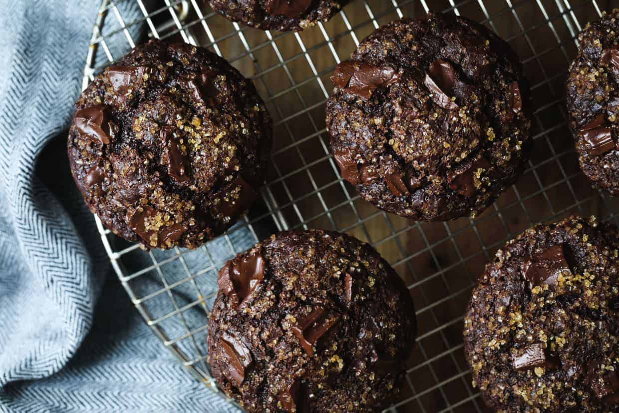 Gluten-Free Mexican Chocolate Buckwheat Muffins