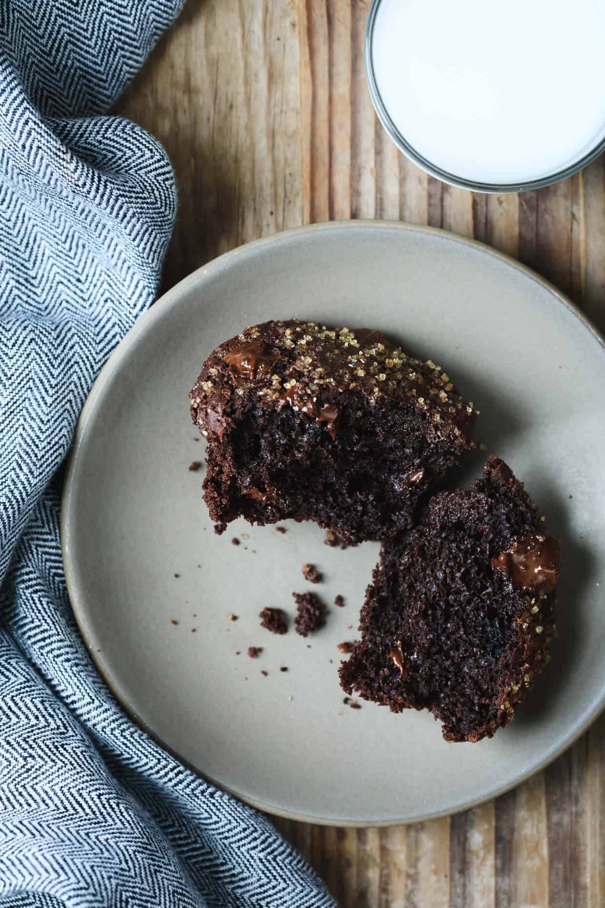 Gluten-Free Mexican Chocolate Buckwheat Muffins